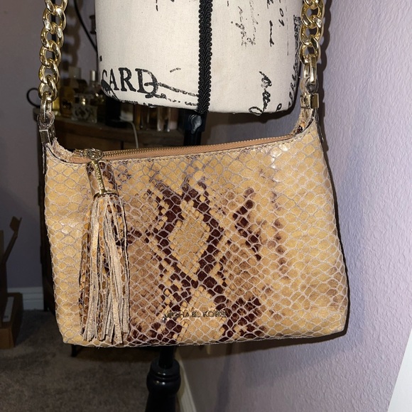 Michael Kors python crossbody bag - Picture 12 of 15